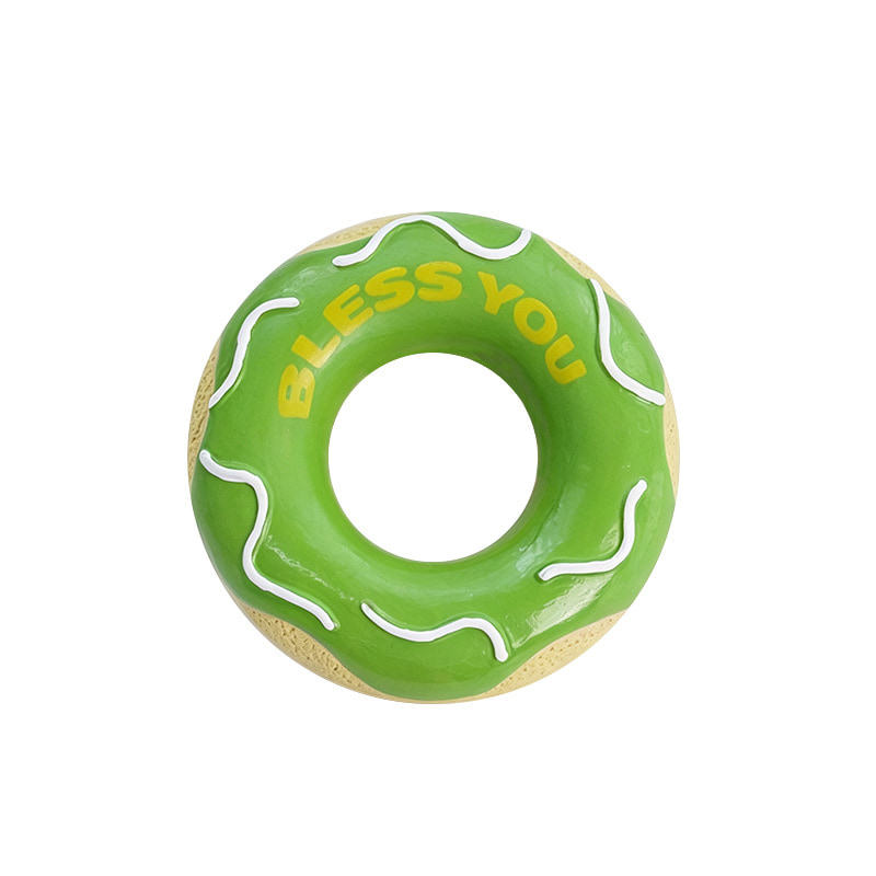 Donut Latex Squeaky Dog Chew & Interactive Toy Donut Latex Squeaky Dog Chew & Interactive Toy