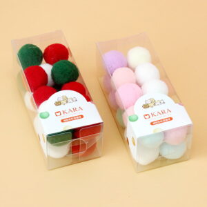 Elastic Plush Ball Quiet Chew & Interactive Cat Toy