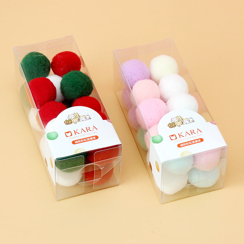 Elastic Plush Ball Quiet Chew & Interactive Cat Toy Elastic Plush Ball Quiet Chew & Interactive Cat Toy
