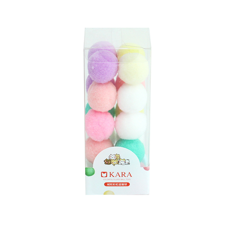 Elastic Plush Ball Quiet Chew & Interactive Cat Toy Elastic Plush Ball Quiet Chew & Interactive Cat Toy