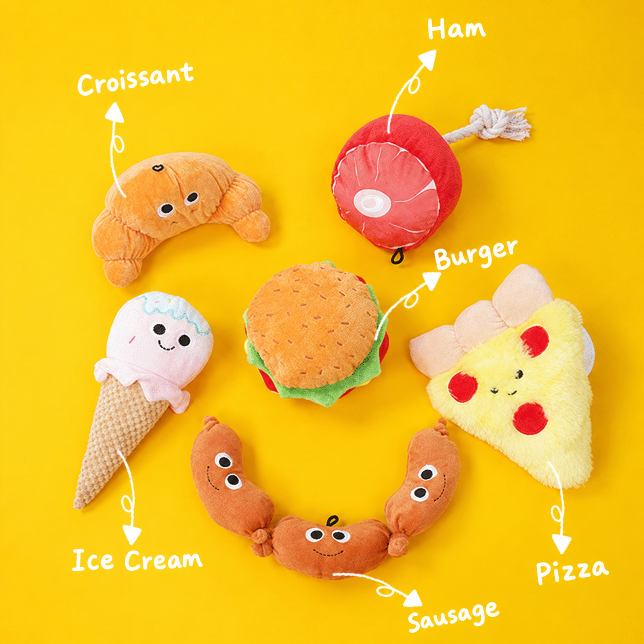 hamburger squeaky dog chew & interactive toy hamburger squeaky dog chew & interactive toy