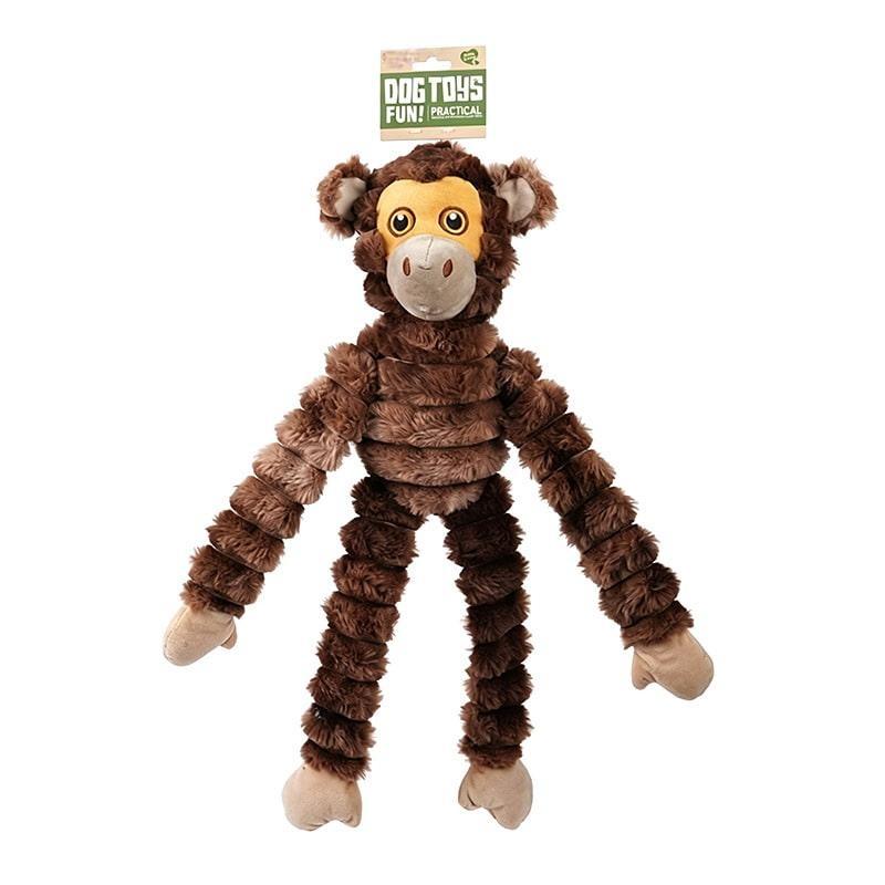large monkey plush dog chew & interactive toy large monkey plush dog chew & interactive toy
