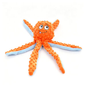 Large Octopus Dog Treat-Hiding Chew & Interactive Toy