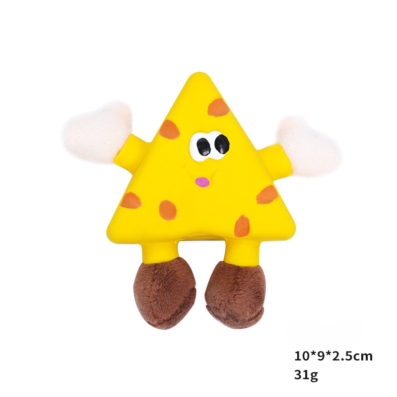 Latex Plush Dessert Series Squeaky Dog Chew Toy Latex Plush Dessert Series Squeaky Dog Chew Toy