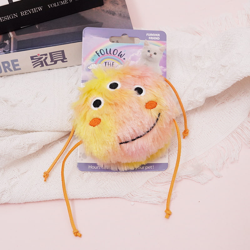 Monster-Shaped Catnip Plush Chew & Interactive Toy Monster-Shaped Catnip Plush Chew & Interactive Toy