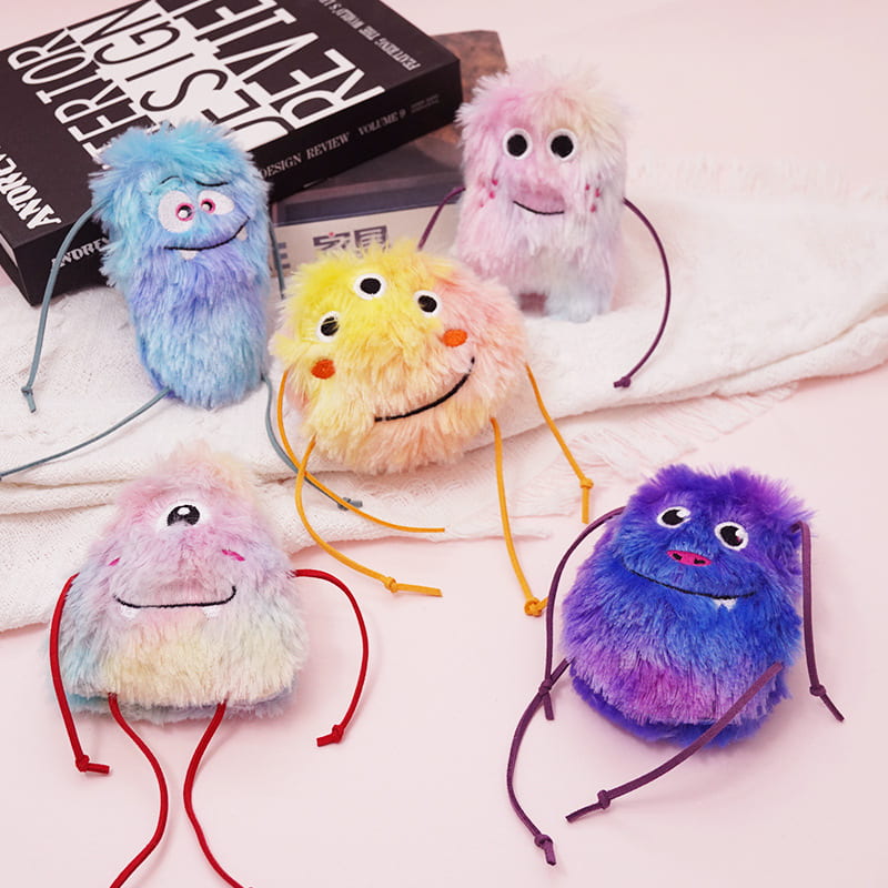 Monster-Shaped Catnip Plush Chew & Interactive Toy Monster-Shaped Catnip Plush Chew & Interactive Toy