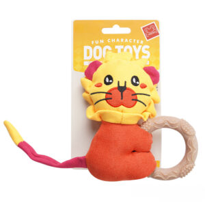 TPR Ring Series Squeaky Dog Chew & Interactive Toy