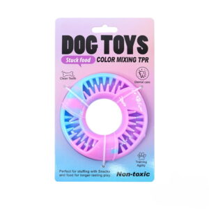 TPR Treat-Dispensing Dog Chew & Interactive Toy