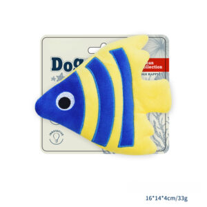 Underwater Adventure Series Plush Squeaky Dog Chew & Interactive Toy