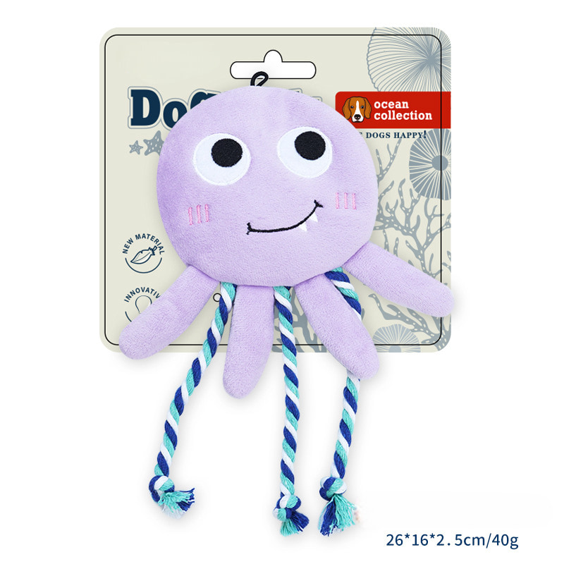 Underwater Adventure Series Plush Squeaky Dog Chew & Interactive Toy Underwater Adventure Series Plush Squeaky Dog Chew & Interactive Toy