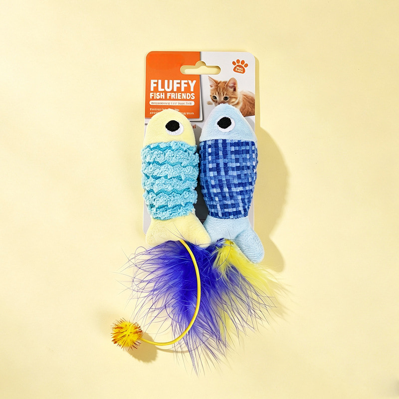 wonder fish series catnip squeaky fish interactive cat toy set wonder fish series catnip squeaky fish interactive cat toy set